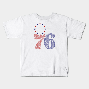 Sixers Kids T-Shirt - Sixers History by Sean Cornely